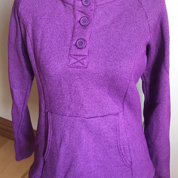 Columbia  women’s Fleece Pullover Purple Columbia - Picture 6 of 8